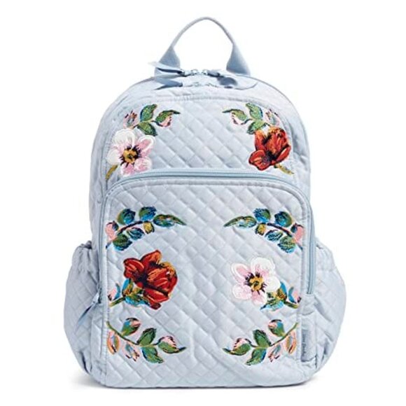 Vera Bradley Handbags - Vera Bradley Campus Backpack Work Travel Laptop Trolley Sea Air Floral NWT